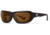 7Eye by Panoptix Airshield Aspen Sunglasses, RX Ready, Matte Black Frame, SharpView Polarized Copper Lens, S-M 330154