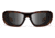 7Eye by Panoptix Airshield Aspen Sunglasses, RX Ready, Sunset Tortoise Frame, SharpView Gray Lens, S-M 330641
