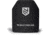 Ace Link Armor Level 4 Body Armor ICW Up Armor Plate, Black, 10X12in, B-AP-4-1012-SIC-SC-ICW