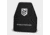 Ace Link Armor Level 3 Armor Plate Swimmers Cut, Black, 10x12in, B-AP-3-SHTR-1012-PE