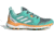 Adidas Terrex Agravic Shoes - Womens, Acid Mint/Crystal White/Hazy Orange, 9, FX6977-300-9