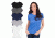 Agiato 6 Pack, Womens Short Sleeve Cotton Crew Neck T Shirt, Large, Black, Blue, Charcoal, Grey, Navy, White 6Pk.AG.TCCT.W.A.Vr.000L