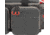 Allen Competitor Premium Molded Lockable Range Bag, Internal Tote and Fold-Up Gun Mat, Heather Gray/Red, 16.6 in x 9 in x 11.8 in, 8325