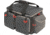Allen Competitor Premium Molded Lockable Range Bag, Internal Tote and Fold-Up Gun Mat, Heather Gray/Red, 16.6 in x 9 in x 11.8 in, 8325