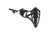 Allen EZ Mount Magnum Skull Hanger, Black, Large, 7223