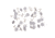 Allen Reflective Trail Marking Tacks, Silver, 47