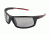 Allen Ruger Crux Ballistic Shooting Glasses Black Frame Mirror Smoke Lens