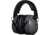 Allen Sound Defender Foldable Safety Earmuffs, 26 dB NRR, ANSI S3.19 &amp; CE EN352-1 Hearing Protection Rated, Black/Gray, One Size, 2336