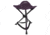 ALPS Mountaineering Tri-Leg Stool, Eggplant, 8120008
