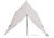 ALPS Mountaineering Utility Tarp Shelter, Gray/Navy, 5970011