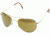 AO II 8-Base Sunglasses, Gold, Wire Spatula, Gold Mirror Poly Lens, 58mm, Large G-GMP-WS-58