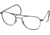 AO Flight Gear Original Pilot Series Sunglasses Frame Only, No Lens Black Frame 52mm Lens Diameter Comfort Cable Temples