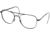 AO Flight Gear Original Pilot Series Sunglasses Frame Only, No Lens Black Frame 57mm Lens Diameter Comfort Cable Temples