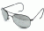 AO II 8-Base Sunglasses, Black, Comfort Cable, Gray Poly Lens, 58mm, Large B-CCP-CC-58