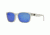 Anarchy Vert Sunglasses, Rubberized frosted crystal Frame, Smoke w Blue Mirror Lens, 10217454.QTM