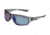 Angler Eyes AE 31 Sunglasses, Gray Crystal Frame, Smoke with Green Mirror Polarized Lenses, 10242555.FGX