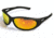 Angler Eyes Hake Sunglasses, Grey Frame, Smoke Polarized with Orange Revo Lens, Polarized, 10232960.FGX