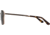 AO Airman Sunglasses - Mens, Light Bronze, Calobar Green AOLite Nylon Lenses, Light Bronze / Calobar Green Polarized Lens, 56-15-145, AIR456STTOGNN-P