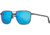 AO Airman Sunglasses - Mens, Matte Black, SunFlash Blue Mirror AOLite Nylon Lenses, Matte Black / SunFlash Blue Mirror Lens, 56-15-145, AIR156STBKBMN