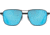 AO Airman Sunglasses - Mens, Matte Black, SunFlash Blue Mirror AOLite Nylon Lenses, Matte Black / SunFlash Blue Mirror Lens, 56-15-145, AIR156STBKBMN