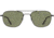 AO Checkmate Sunglasses - Men's, Matte Black Frame, Calobar Green AOLite Nylon Lenses, Polarized, 56-21-145, CHE256STTOGNN-P