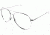 AO Flight Gear General Series Sunglasses Frame, No Lens, Silver, Wire Spatula, 52mm Lens S-WS-52