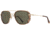 AO Flynn Sunglasses - Mens, Gold Teak, Calobar Green AOLite Nylon Lenses, Gold Teak / Calobar Green Polarized Lens, 55-22-145, FLN255STTKGNN-P