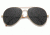 AO General Sunglasses, Gold, Comfort Cable, Green Glass Lenses, 52mm G-TCGG-CC-52