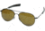 AO General Sunglasses, Black, Bayonet, Amber Lens, 52mm B-CG-BNT-52