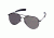 AO General Sunglasses, Black, Bayonet, Grey Glass Lenses, 52mm, Polarized TCGPG-BNT-52