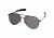 AO General Sunglasses, Black, Gray Poly Lens, Bayonet, 58mm, Polarized B-PCCP-BNT-58