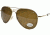 AO General Sunglasses, Gold, Bayonet, Brown Glass Lenses, 58mm, Polarized G-CBPG-BNT-58