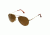 AO General Sunglasses, Gold, Amber Glass Lens, Wire Spatula, 52mm G-CG-WS-52