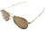 AO General Sunglasses, Gold, Amber Poly Lens, Bayonet, 58mm G-HCAP-BNT-58