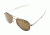 AO General Sunglasses, Gold, Amber Poly Lens, Bayonet, 58mm, Polarized G-PHCAP-BNT-58