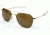 AO General Sunglasses, Gold, Amber Poly Lens, Comfort Cable, 58mm, Polarized G-PHCAP-CC-58