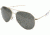 AO General Sunglasses, Gold, Gray Poly Lens, Bayonet, 52mm, Polarized G-PCCP-BNT-52