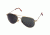AO General Sunglasses, Gold, Gray Poly Lens, Wire Spatula, 52mm, Polarized G-PCCP-WS-52