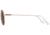 AO General Sunglasses, Rose Gold, Cosmetan Brown AOLite Nylon Lenses, Polarized, 55-14-140 B47, GEN555STCLBNN-P