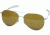AO General Sunglasses, Silver, Amber Poly Lens, Bayonet, 58mm S-HCAP-BNT-58