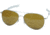 AO General Sunglasses, Silver, Amber Poly Lens, Bayonet, 58mm S-HCAP-BNT-58