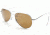 AO General Sunglasses, Silver, Amber Poly Lens, Comfort Cable, 58mm, Polarized S-PHCAP-CC-58