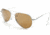 AO General Sunglasses, Silver, Amber Poly Lens, Comfort Cable, 58mm S-HCAP-CC-58