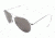 AO General Sunglasses, Silver, Gray Poly Lens, Comfort Cable, 58mm, Polarized S-PCCP-CC-58