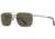 AO Geoffrey Sunglasses - Mens, Silver, Calobar Green AOLite Nylon Lenses, Silver / Calobar Green Lens, 58-18-145, GFY158STGSGNN