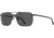 AO Geoffrey Sunglasses - Mens, Matte Black, True Color Gray AOLite Nylon Lenses, Matte Black / True Color Gray Polarized Lens, 58-18-145, GFY258STTOGYN-P