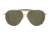 AO Hazemaster Sunglasses, Gold, Calobar Green AOLite Nylon Lenses, Gold / Calobar Green Lens, 59-13-175, HZE159CT--GNN