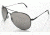 AO II 8-Base Sunglasses, Black, Wire Spatula, Gray Poly Lens, 58mm, Large B-CCP-WS-58