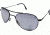AO II 8-Base Sunglasses, Black, Wire Spatula, Grey Poly Lenses, 52mm, Polarized B-CCGPP-WS-52