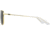 AO Original Pilot Sunglasses, Gold Frame, 52 mm Gray SkyMaster Glass Lenses, Standard Temple, Polarized, 738921549406